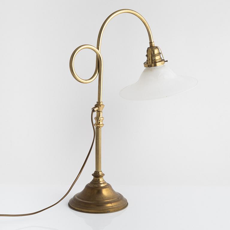 A table lamp from the second half of the 20th century.