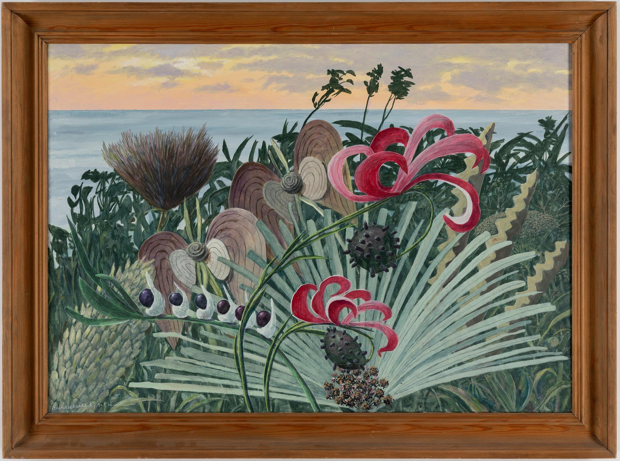 KARL AXEL PEHRSON, oil on canvas, signed K.A. Pehrson.