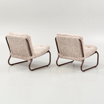 Gillis Lundgren, a pair of 'Pixi' armchairs, Ikea 1970s.