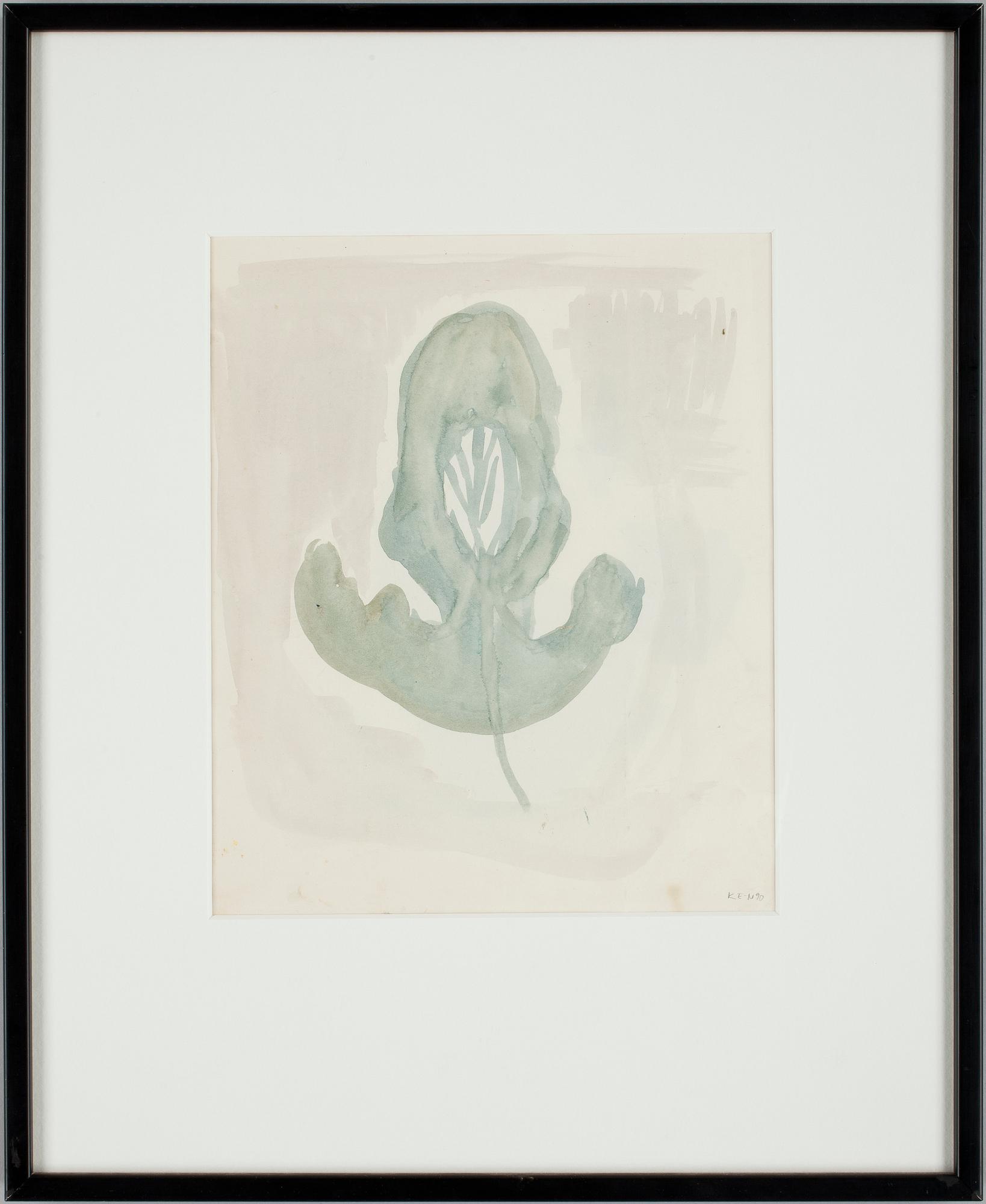 KRISTINA ERIKSSON, akvarell, sign och dat 90.