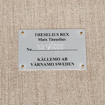 Mats Theselius, fåtölj, "Theselius Rex", Källemo, Värnamo efter 1995.