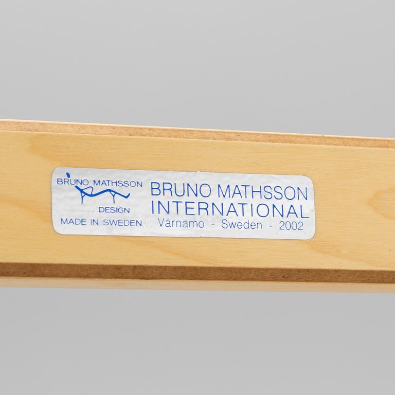 Bruno Mathsson, a birch 'Maria Flap' table,