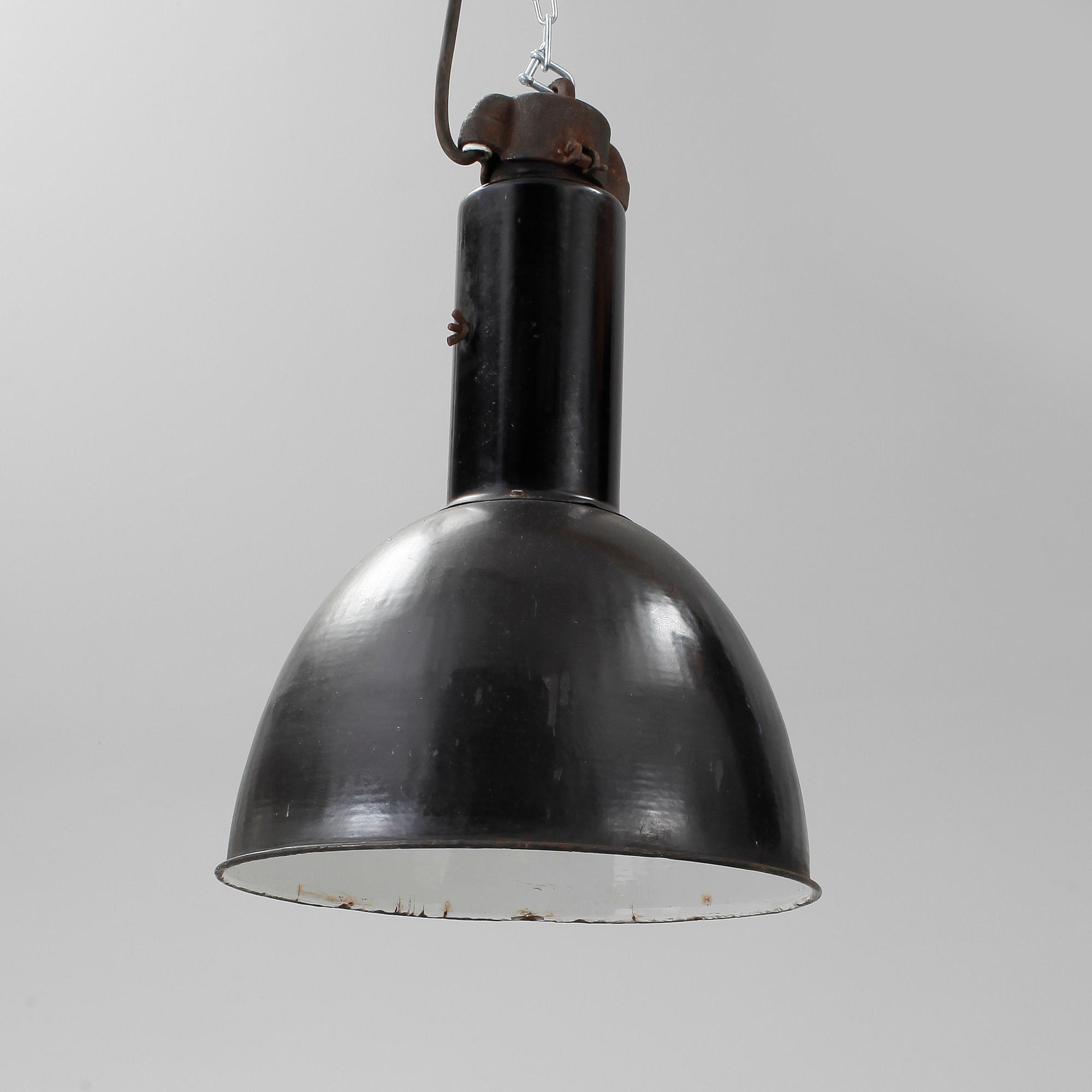 TAKLAMPA, industrimodell, 1900-talets första hälft.