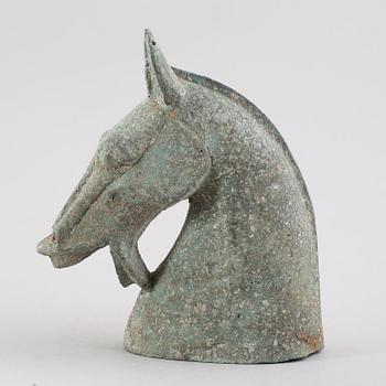 SKULPTUR, brons, Kina, 1900-talets andra hälft.