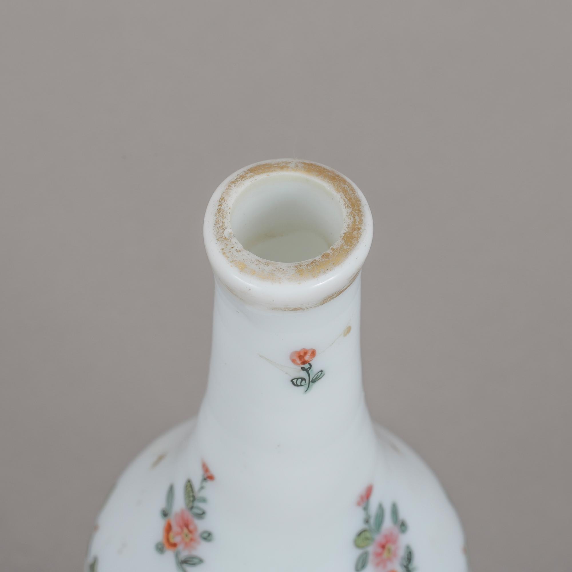 FLASKA, opalglas, 1800-tal.