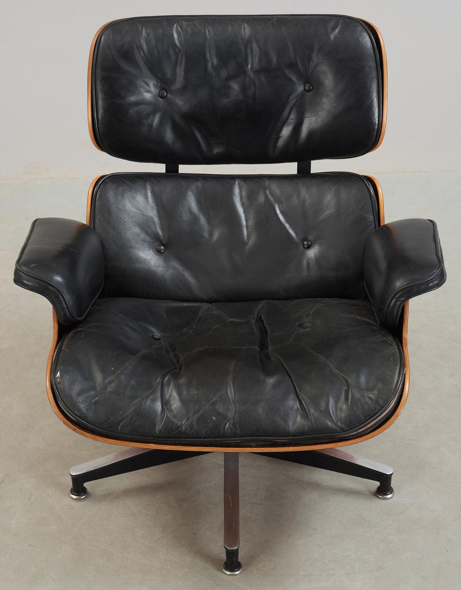CHARLES & RAY EAMES, "Lounge Chair", Herman Miller, USA.