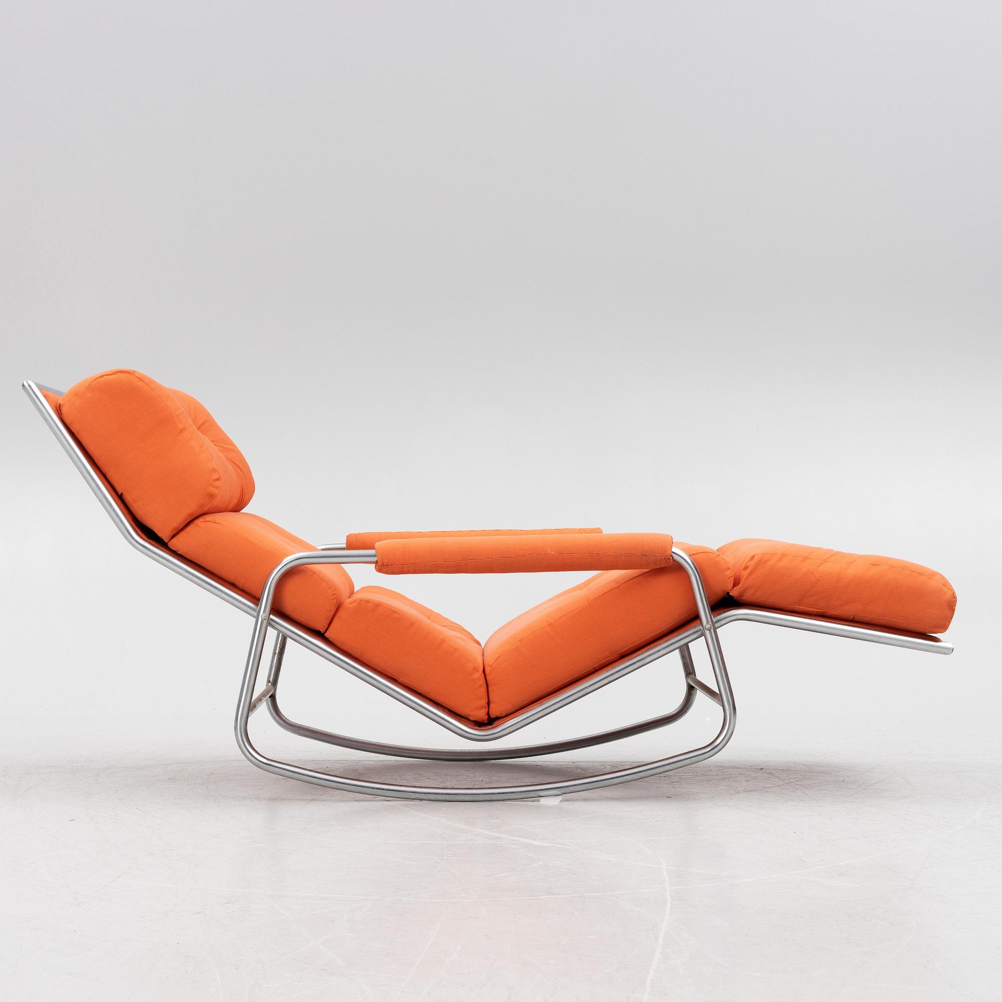 Åke Fribyter, a "Crocus" armchair/rocking chair, Scapa, 1960s.