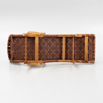 Bruno Mathsson, vilfåtölj, "Pernilla 3", Firma Karl Mathsson, 1950-tal.