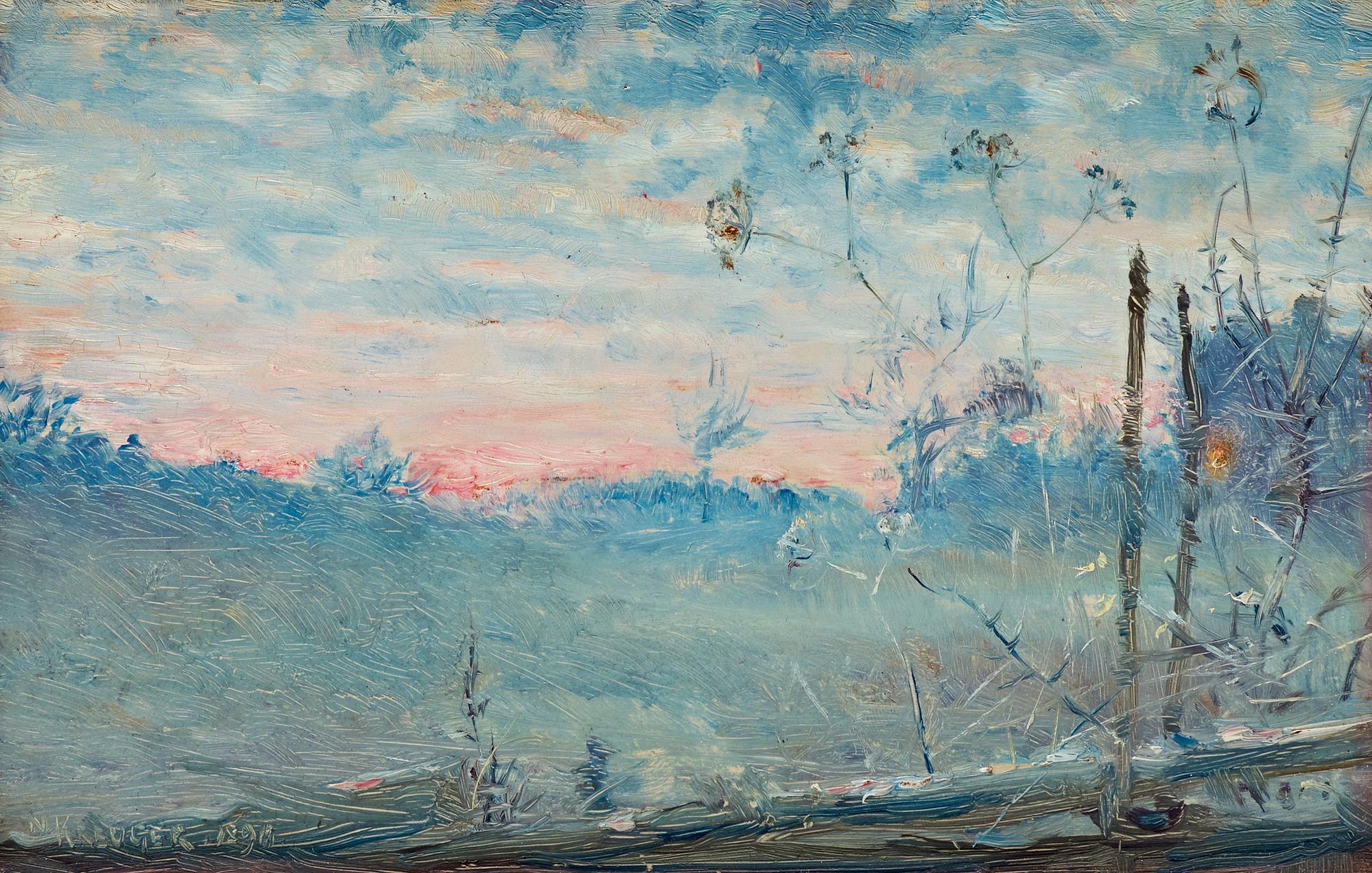 Nils Kreuger, "Skymning" (Twilight).