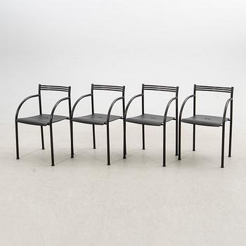 Philippe Starck, chairs, 4 pcs, "Fransesca Spanish", Baleri, Italy.
