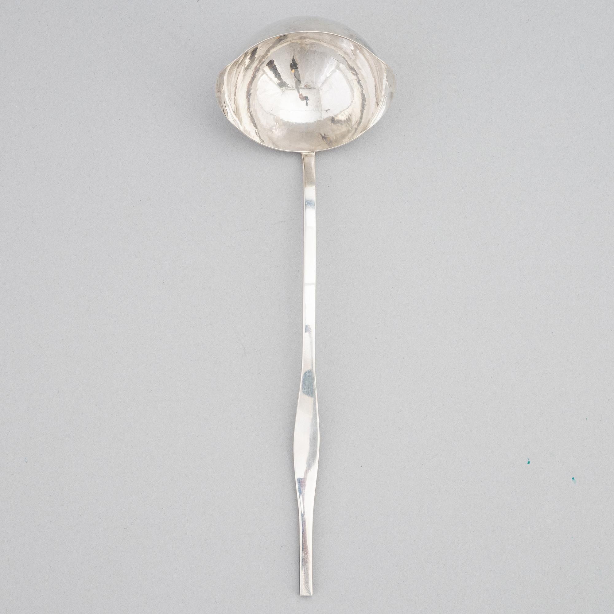 Bengt Liljedahl, a silver laddle, Stockholm 1975.