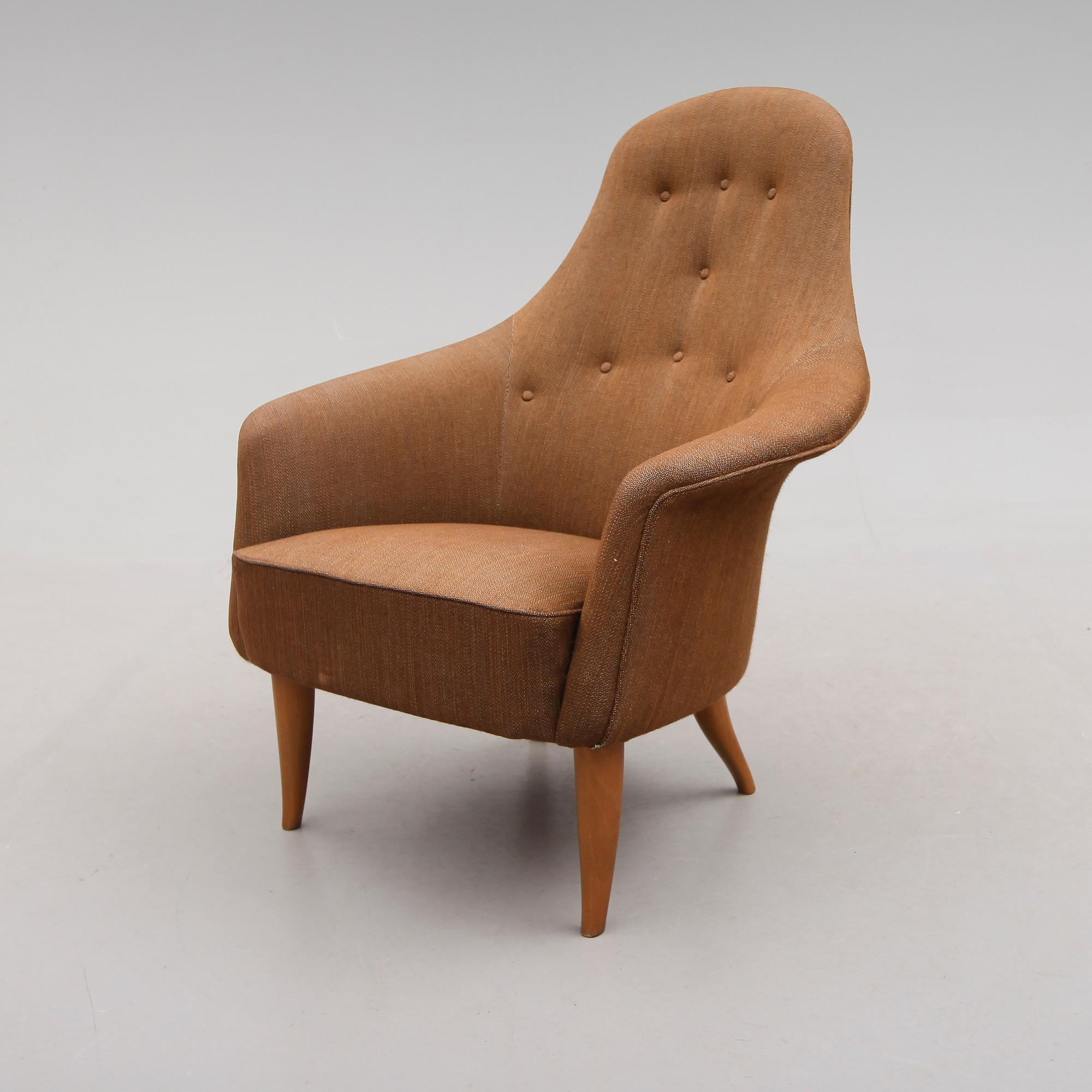 FÅTÖLJ, "Stora Adam" ur Paradiset, Kerstin Hörlin-Holmquist, NKs Triva-serie.