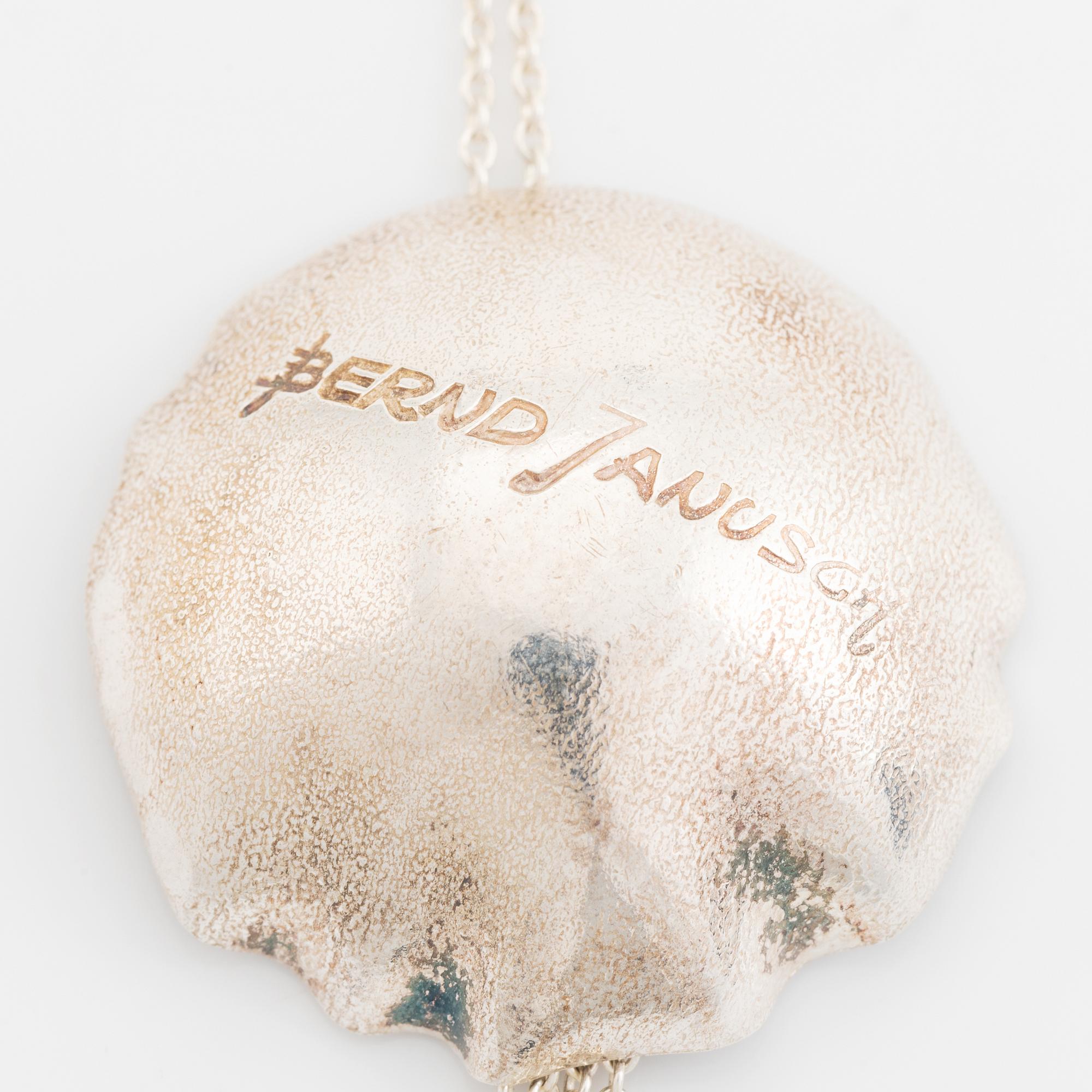 Bernd Janusch and Rosa Taikon silver necklace.