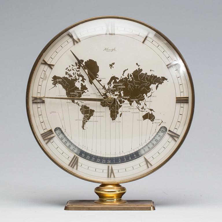 BORDSUR, sk världsur, Kienzle, Tyskland.