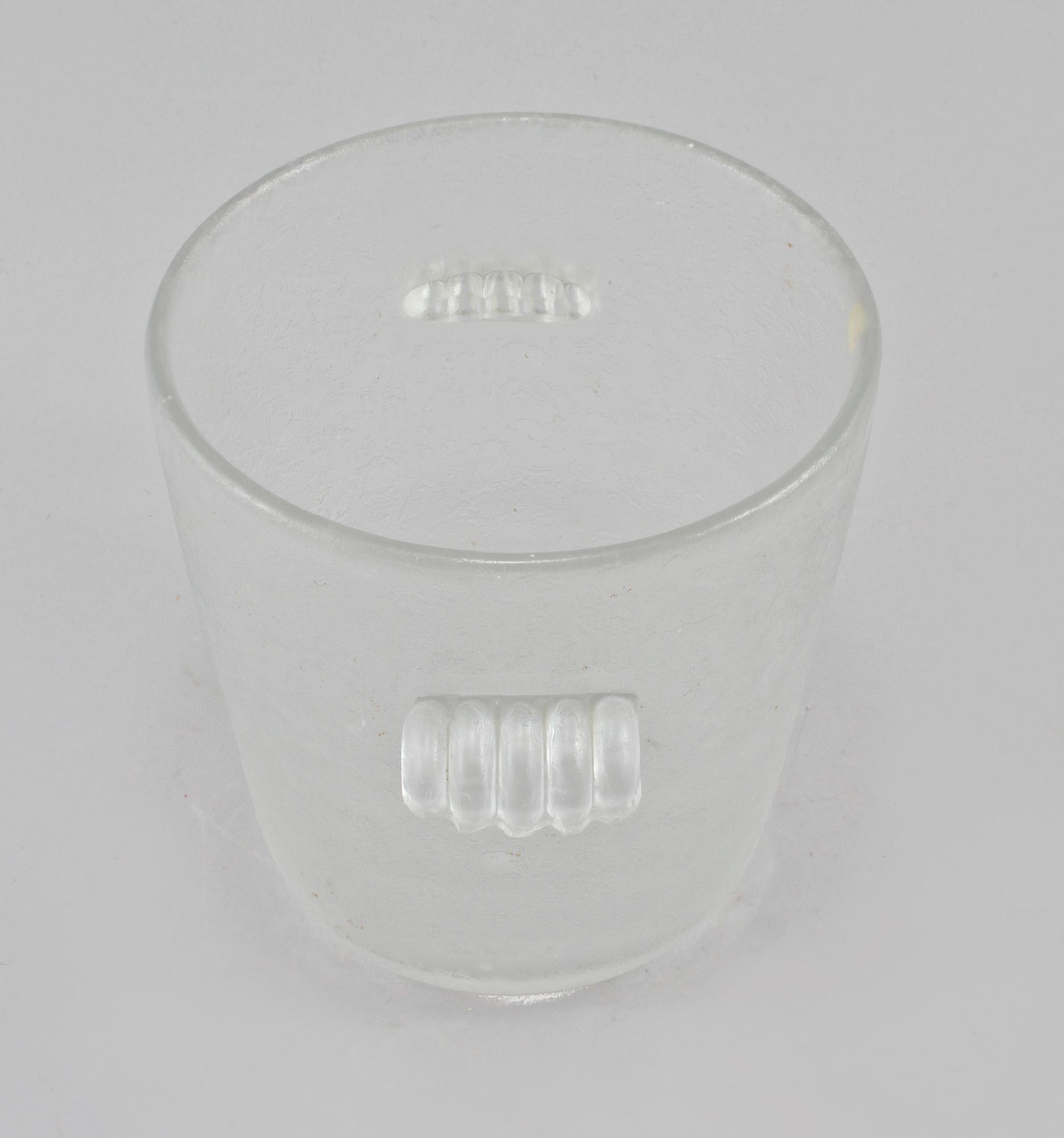 CHAMPAGNEKYLARE, glas, Boda, omkring 1900-talets mitt.