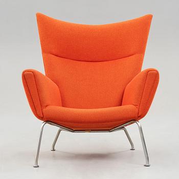 HANS J WEGNER, a "Wing Chair" for AP-stolen, Denmark, 1960's.