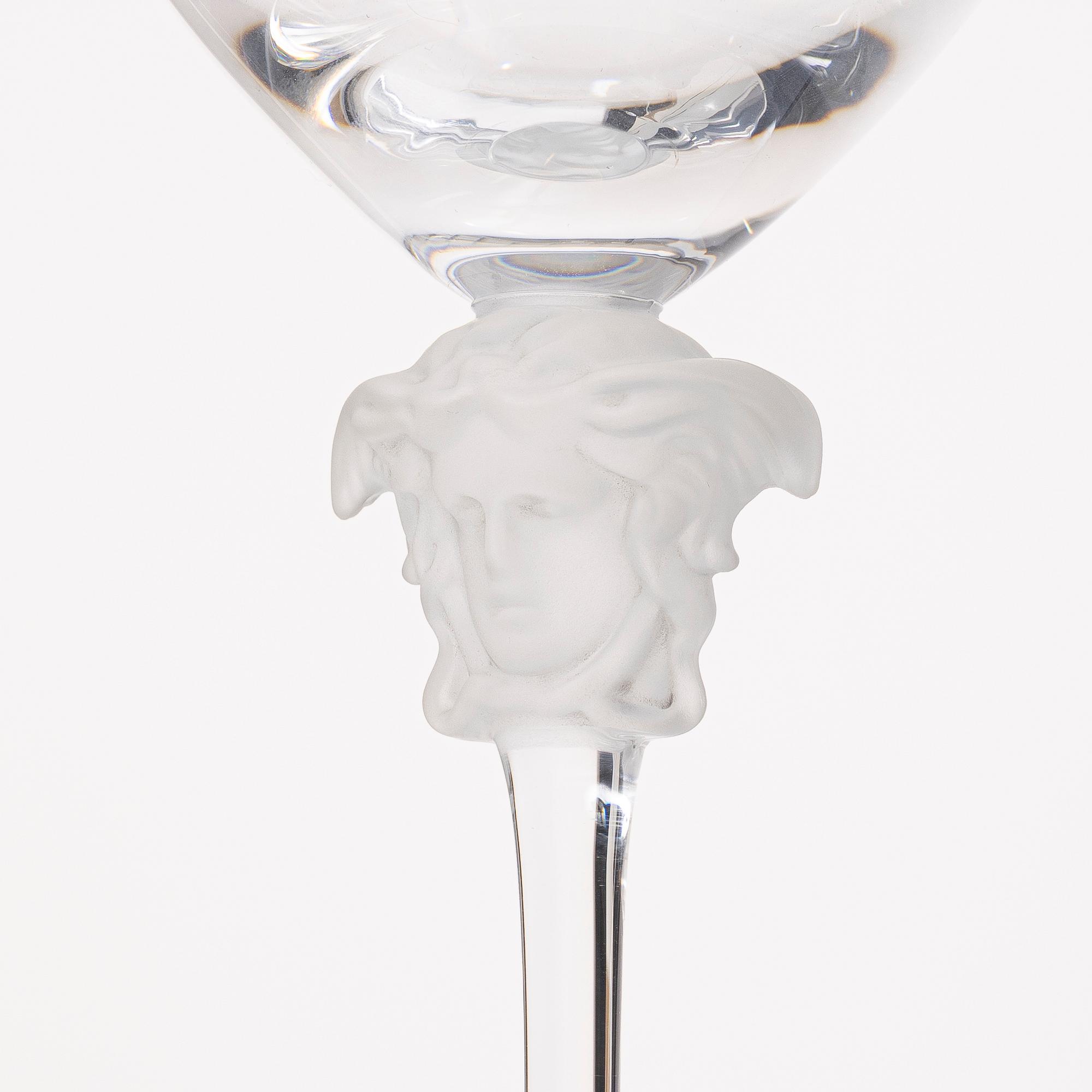 Versace, an 18 piece 'Medusa' glass service, Rosenthal, Germany.