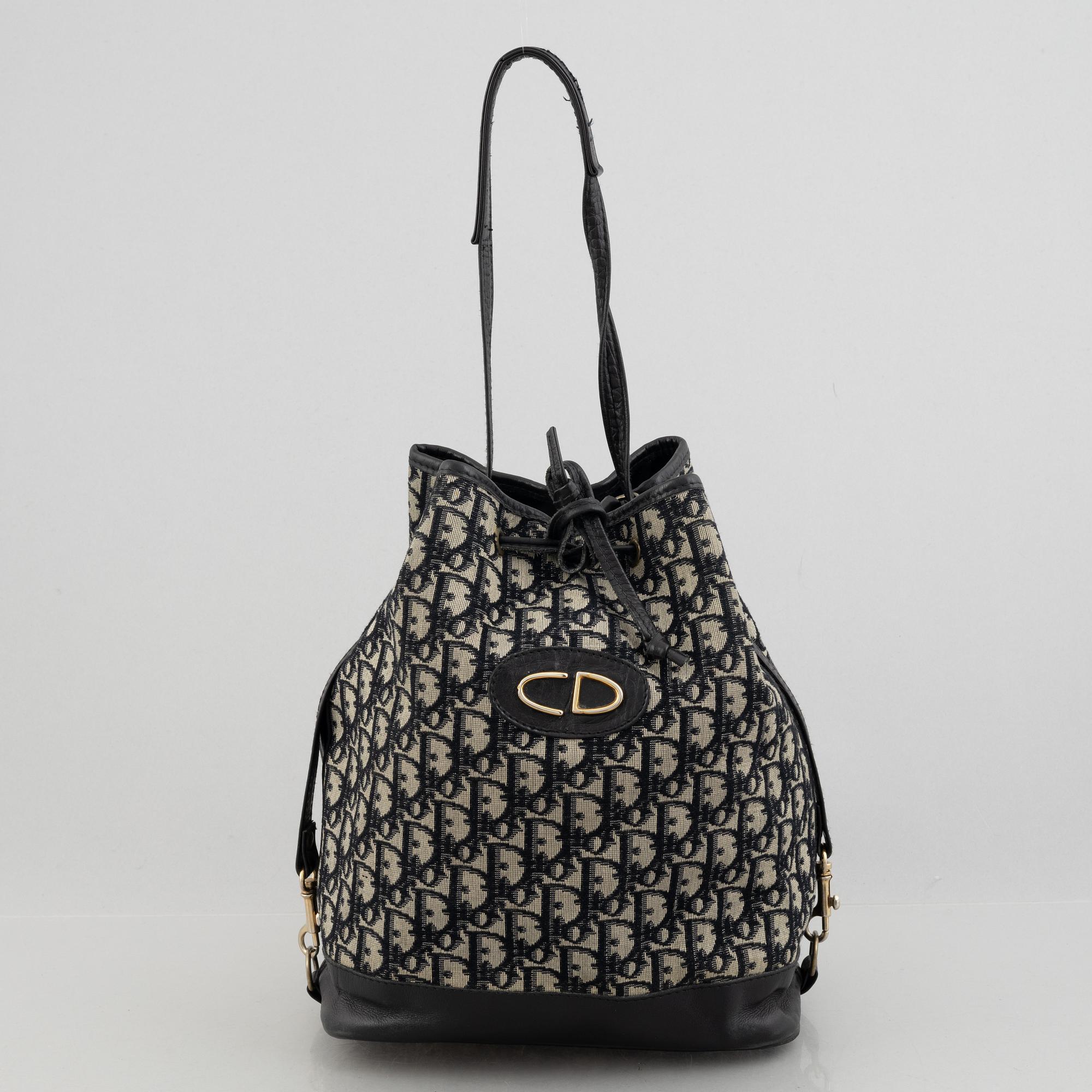 Christian Dior, bag, "Bucket bag", vintage.