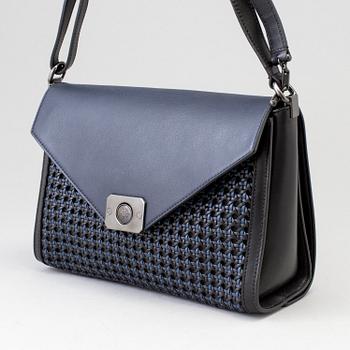 MULBERRY, a calf leather 'Delphine' sholder bag with reversible flap.