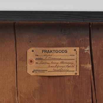 A rococo parquetry and gilt brass-mounted commode possibly by C. Åhman (master in Stockholm 1748-1783).