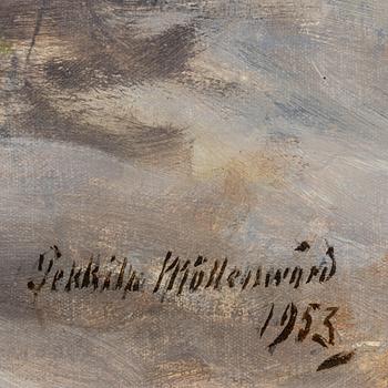 Pekkila Möllerswärd, Vy mot Uppsala från väster.