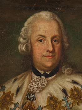 Lorens Pasch d y, hans krets, "Adolf-Fredrik" 1710-1771) & "Lovisa Ulrika" (1720-1782).