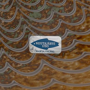 Oiva Toikka, glasfågel, signerad Oiva Toikka Nuutajärvi Notsjö 117/3000.