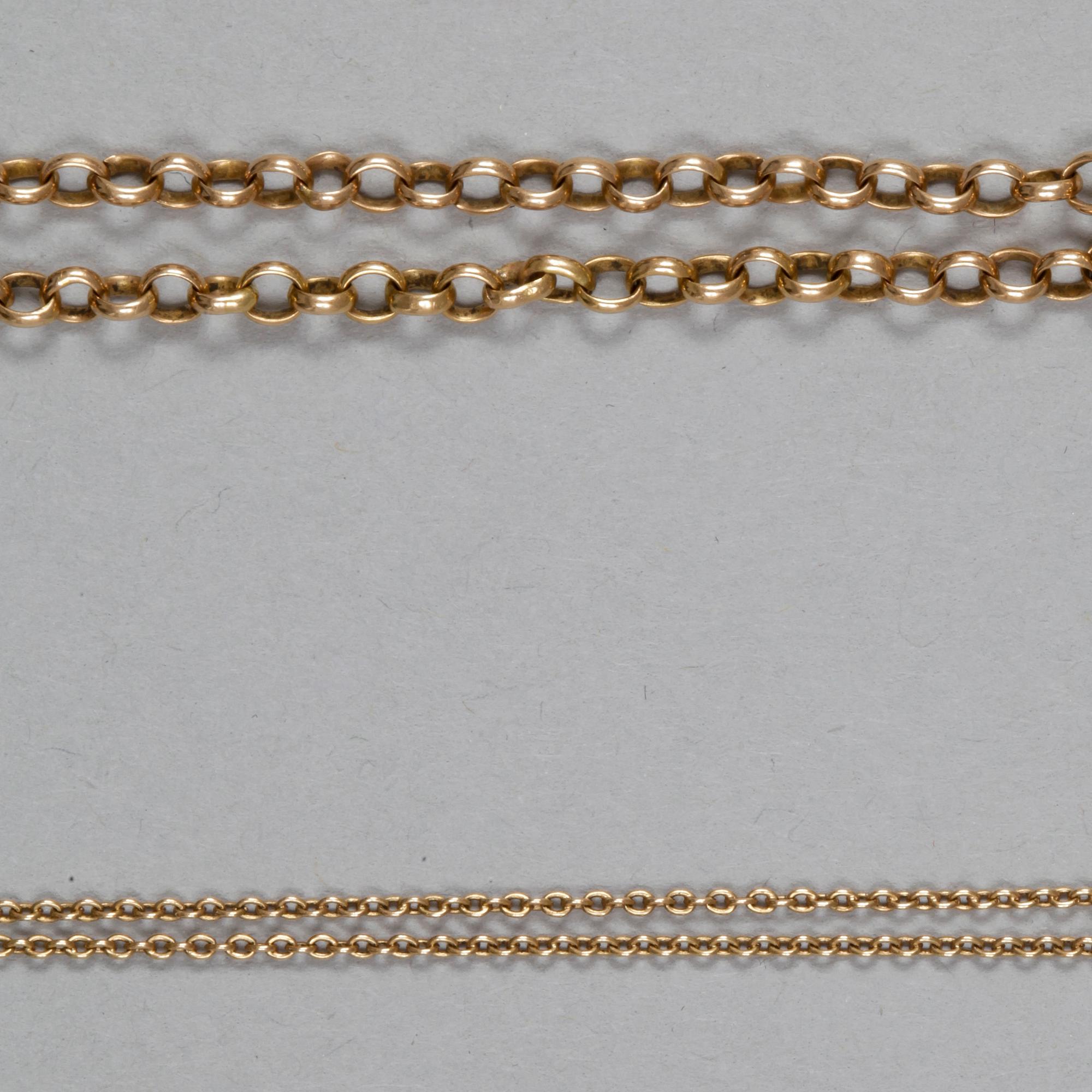 PARTI GULD, 10+1 18k guld resp förgyllt silver. 1800-1900-tal, bla EEP, Sthlm, 1856. Tot vikt guld ca23g.