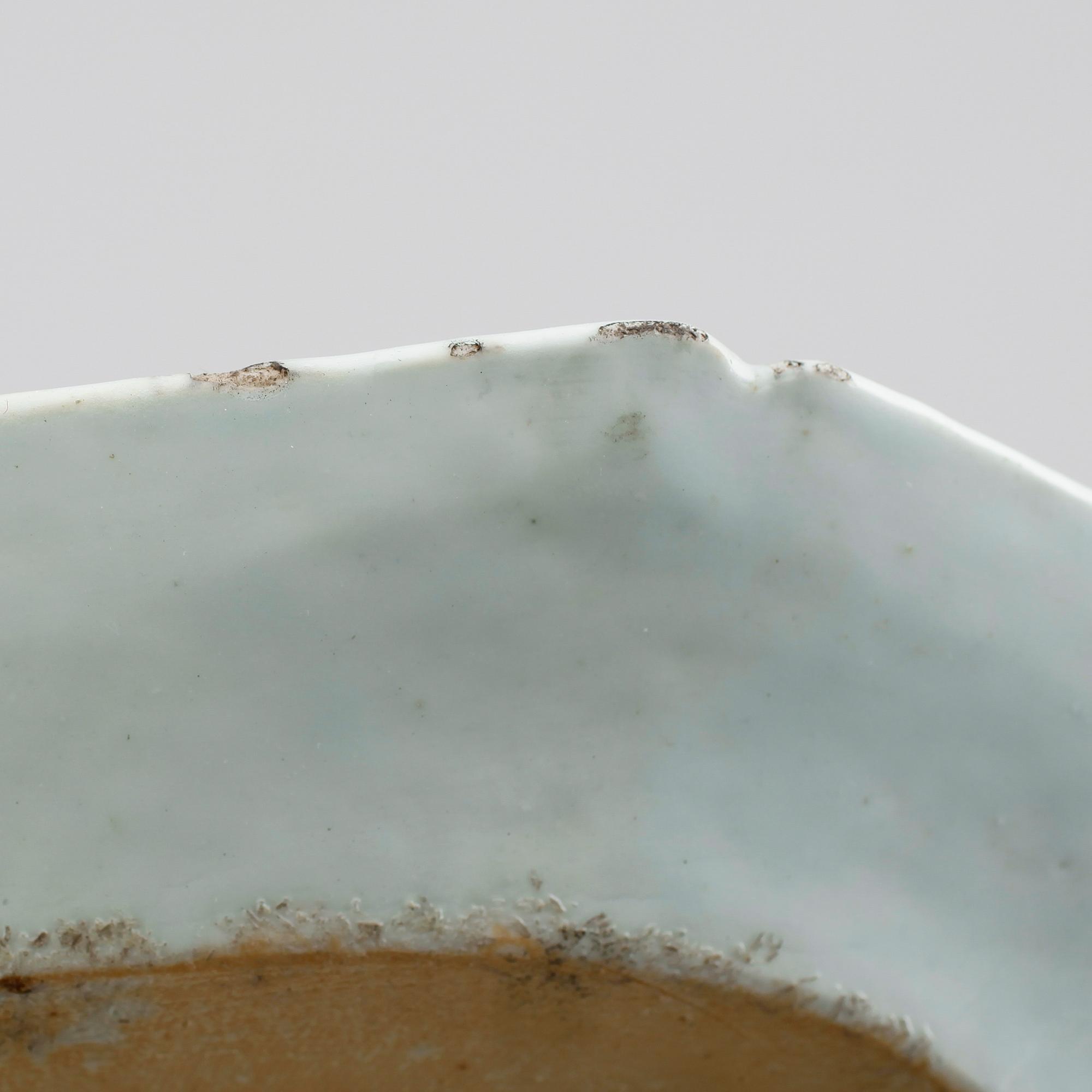 STEKFAT, porslin, Kina, 1700-tal.