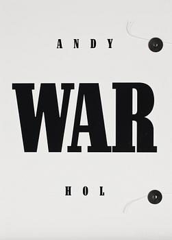 ANDY WARHOL, efter, katalog, "liquid pop", 1999, för Wetterling Gallery och Art Now Gallery.