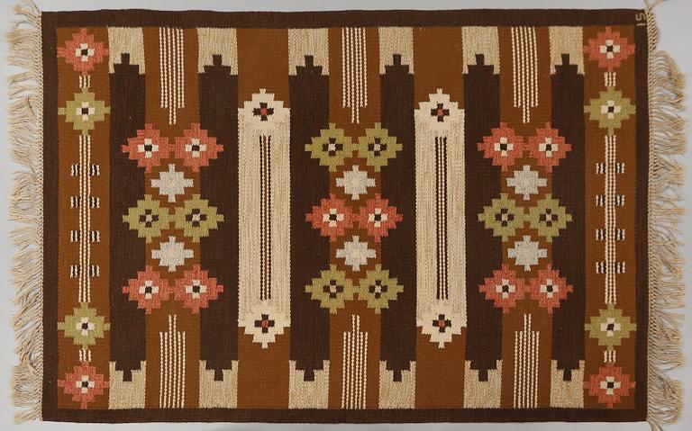 MATTA, rölakan, Ingegerd Silow, monogramsignerad, 207 x 140 cm.