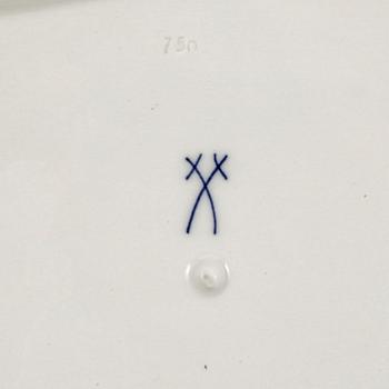 SERVIS, 17 delar, porslin, Meissen.