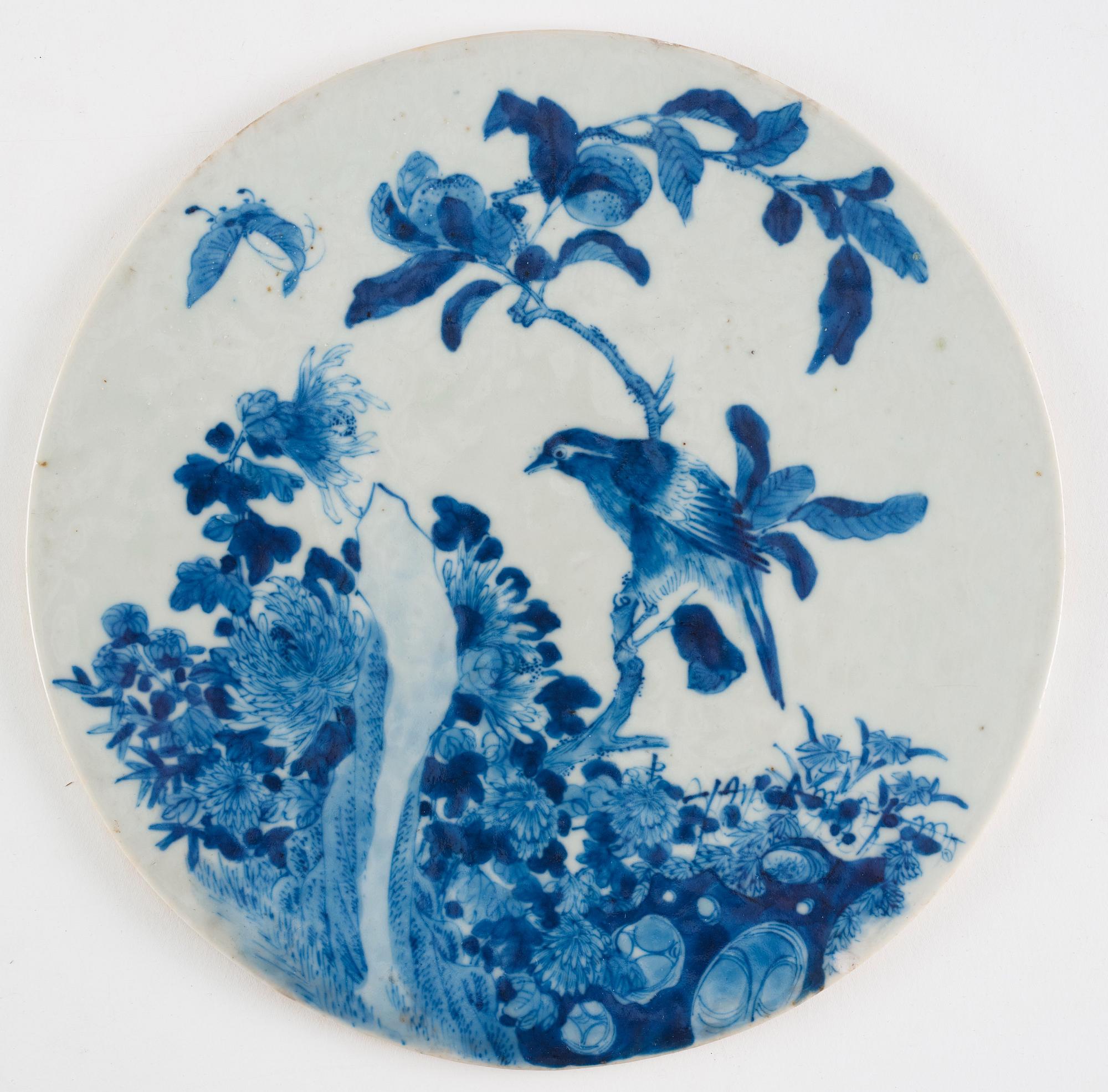 A Chinese six fold screen, Qing dynasty, 19th Century.