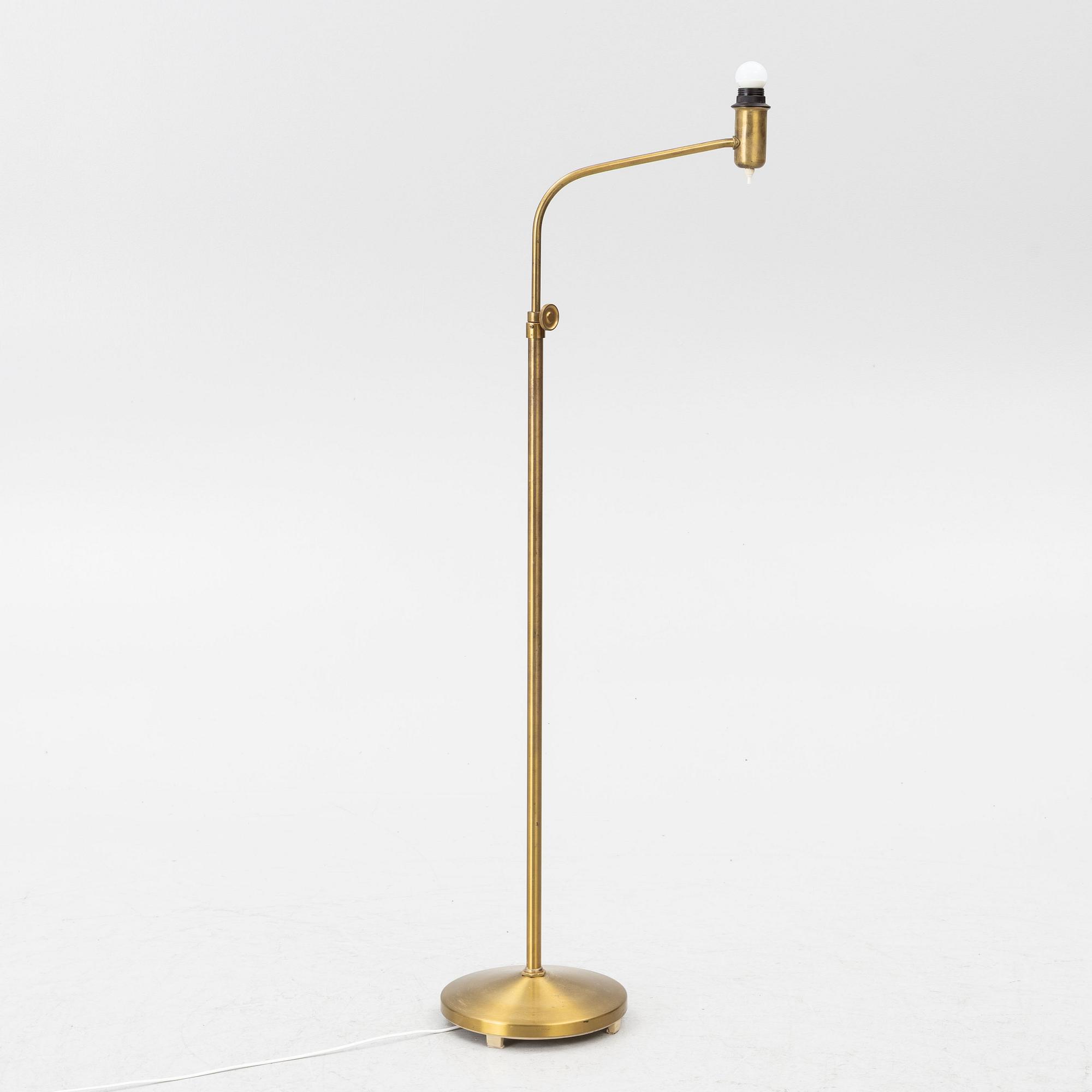 Asea, a floor lamp, Swedish Modern, 1940s–50s.