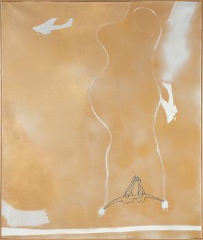 Hans Viksten, oil on canvas, signed and dated -68 F. (Fågelbro).