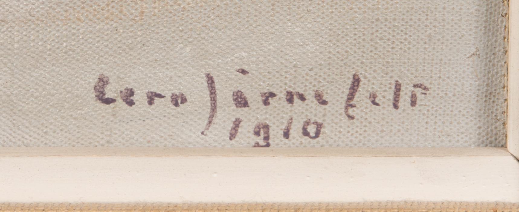 Eero Järnefelt, öljy kankaalle, signeerattu ja päivätty 1910.