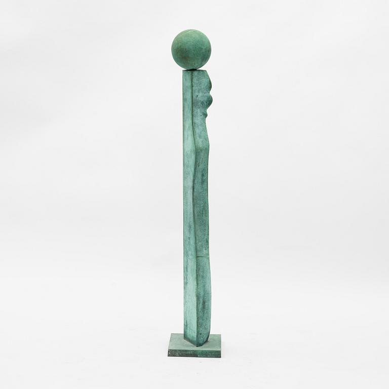 Björn Selder, skulptur, osignerad, brons.