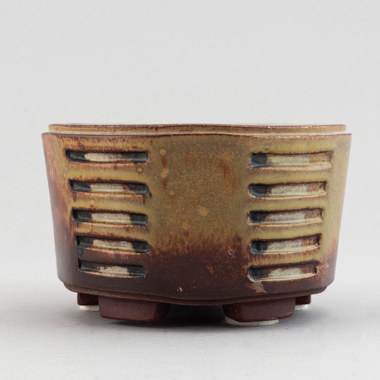 Wilhelm Kåge, a "Farsta" stoneware bowk, Gustavsberg studio, Sweden.