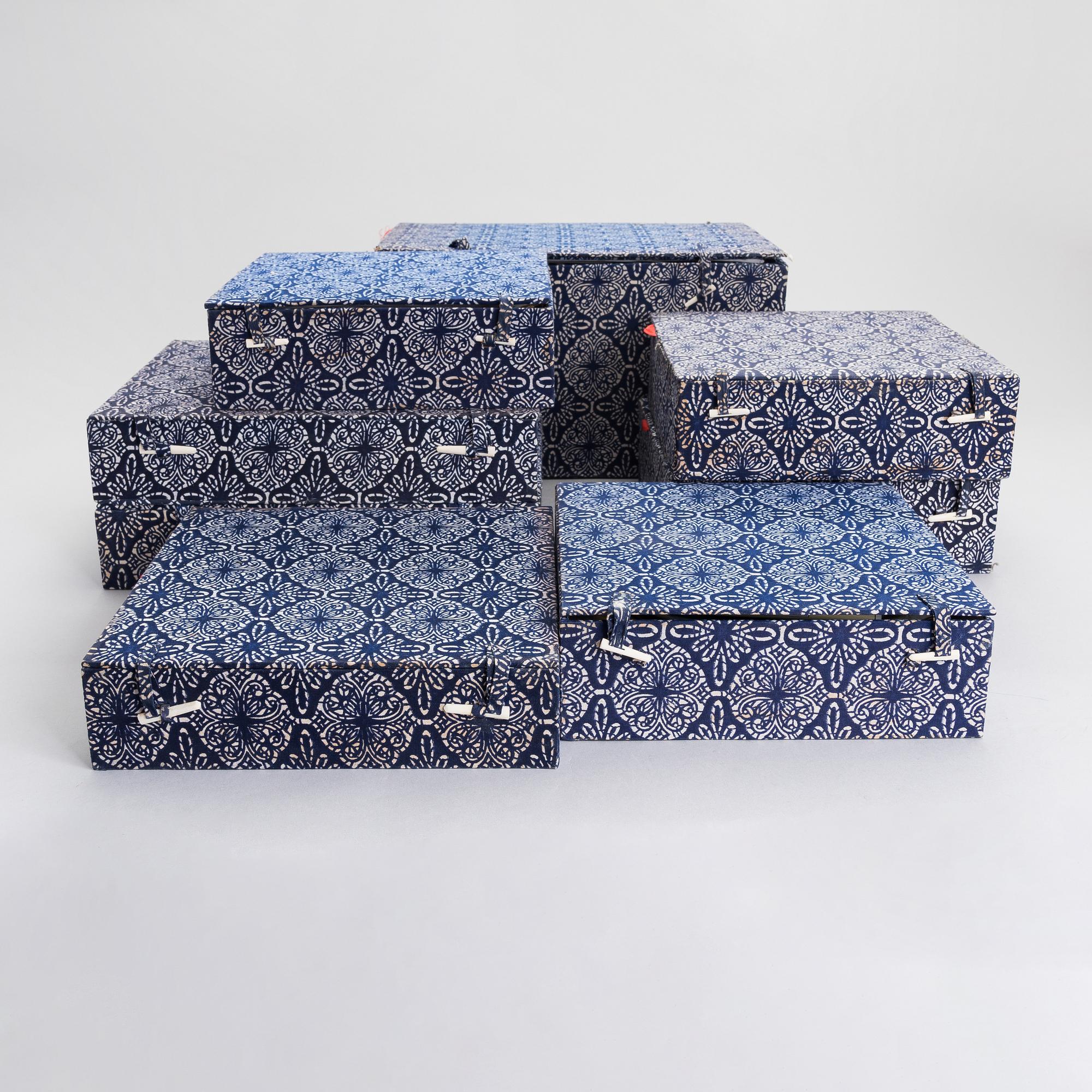 Servisdelar, 12 st, porslin, "Nejlika", IKEA, ur IKEA:s 1700-talsserie, 1990-tal.