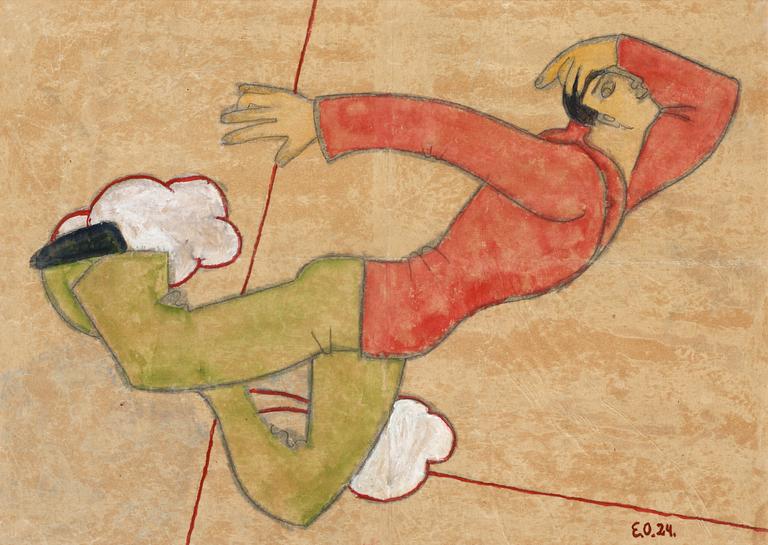 Erik Olson, "Erik flyr till Italien".