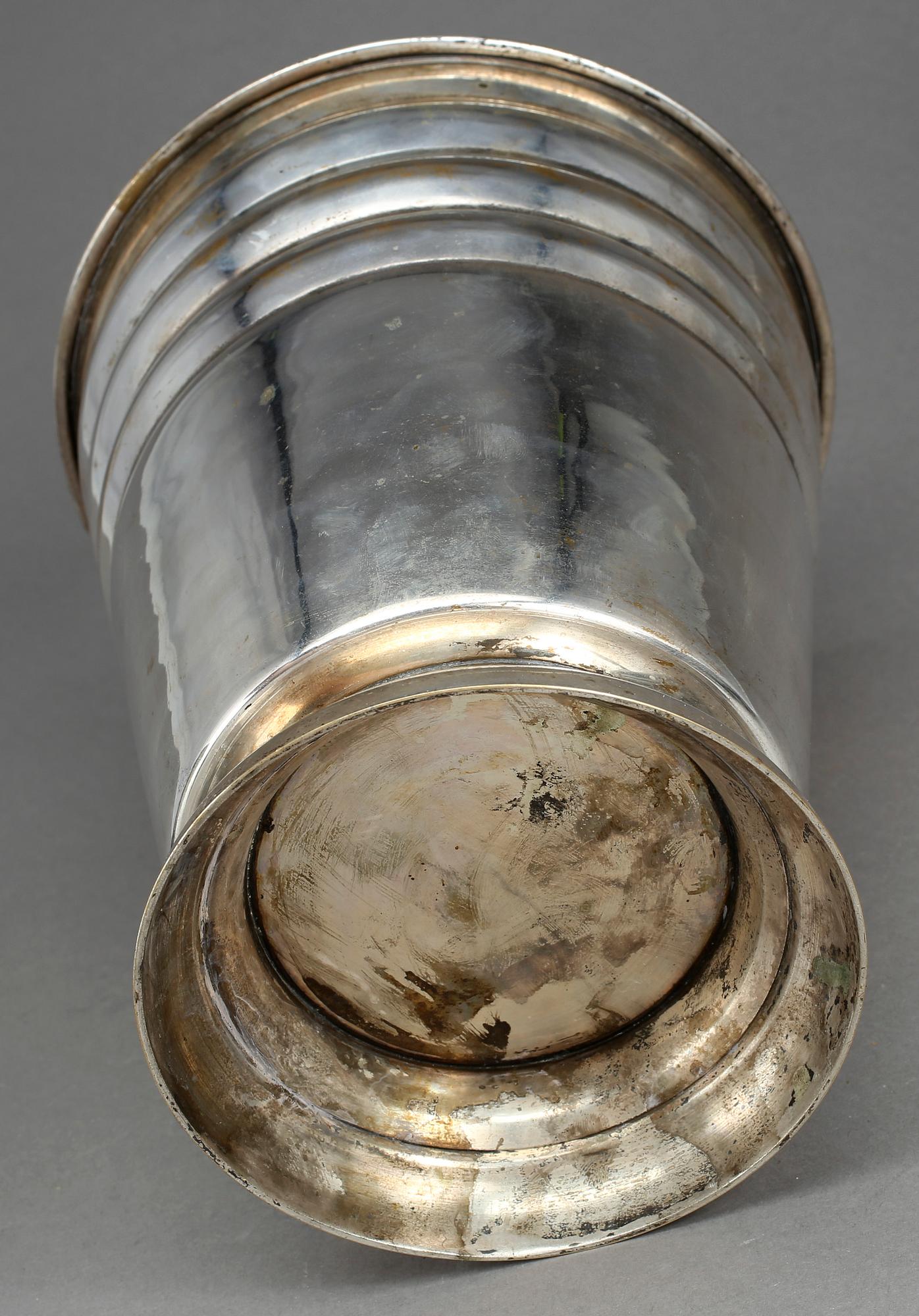 CHAMPAGNEKYLARE, nysilver, 1900-talets mitt.