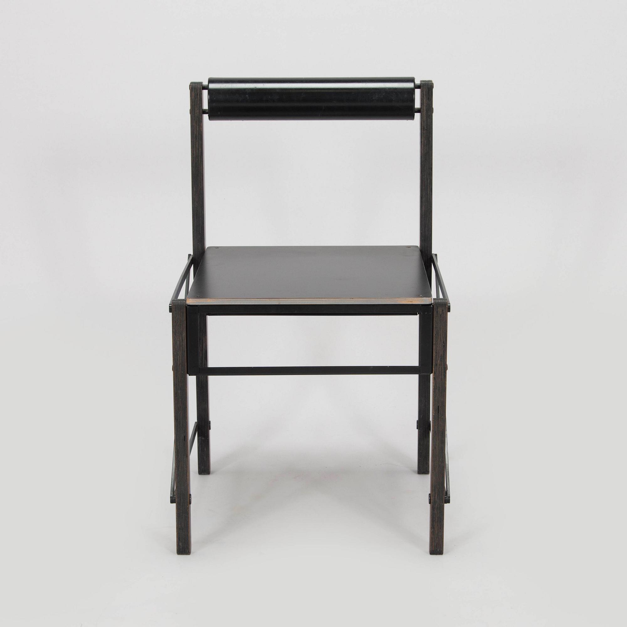 Yrjö Kukkapuro, tuoli, "Nelonen", Avarte, 1980-luku.