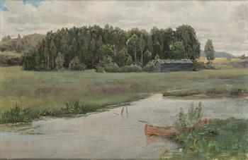 Aukusti Uotila, Jokimaisema Urjalasta.