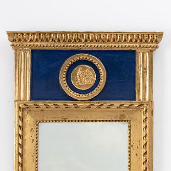 Mirror, Gustavian style 19th century.