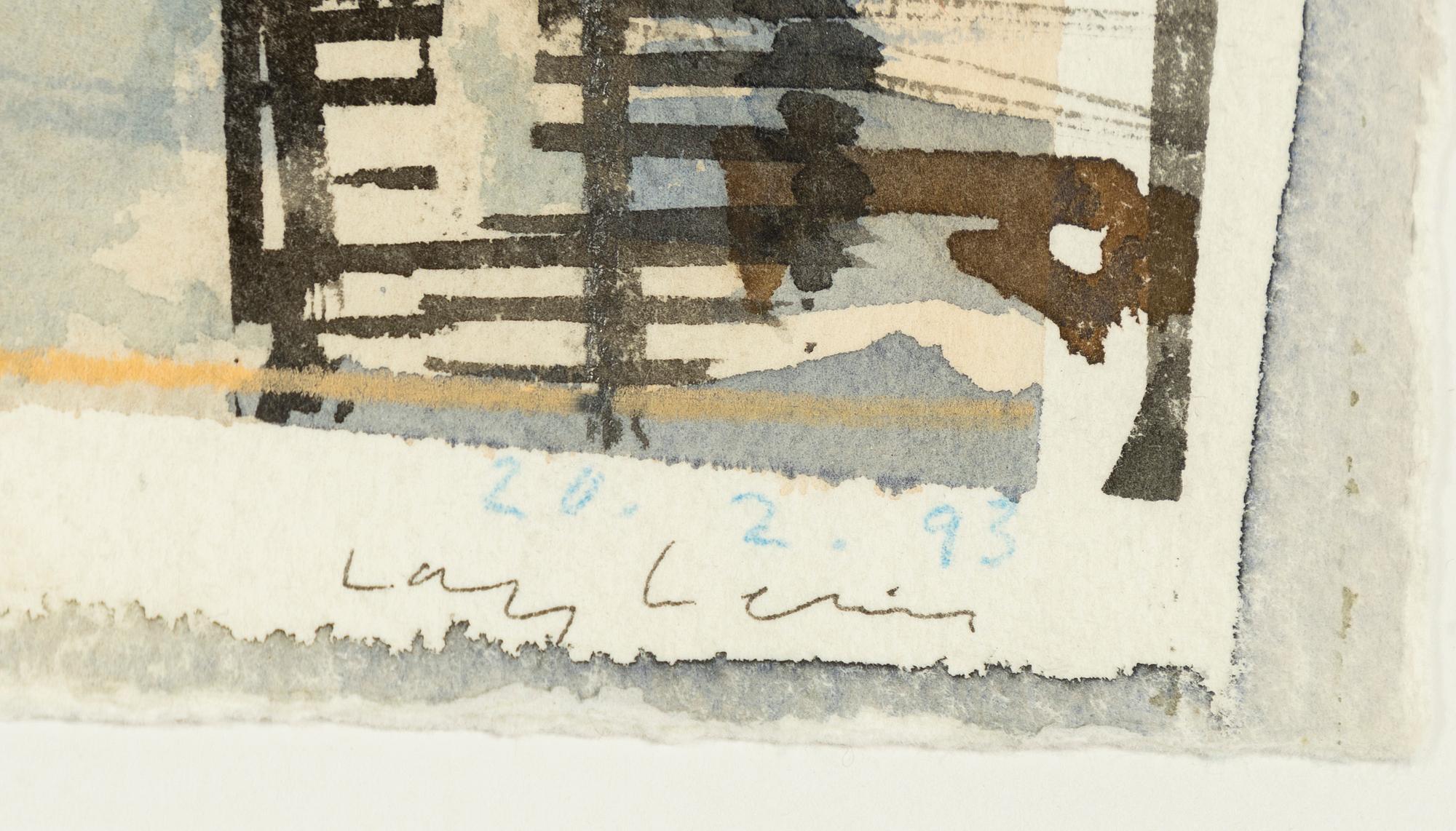 Lars Lerin, Henningsvaer.