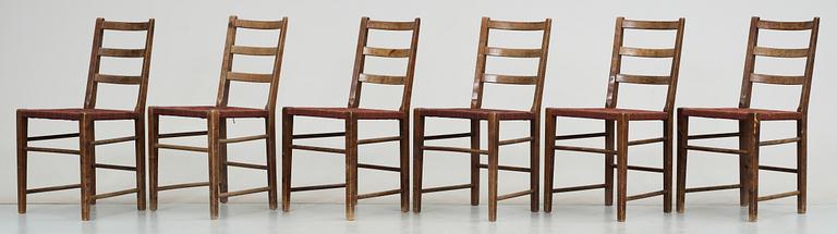 STOLAR, 6 st, modell 5645, Gemla, 1900-talets mitt.