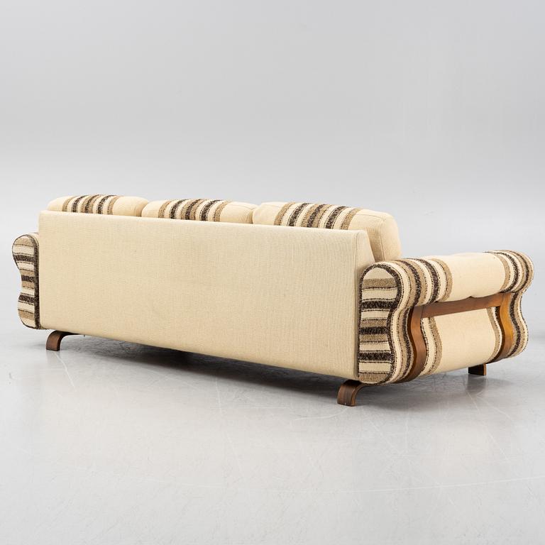 Soffa samt fåtölj, 1970-tal.