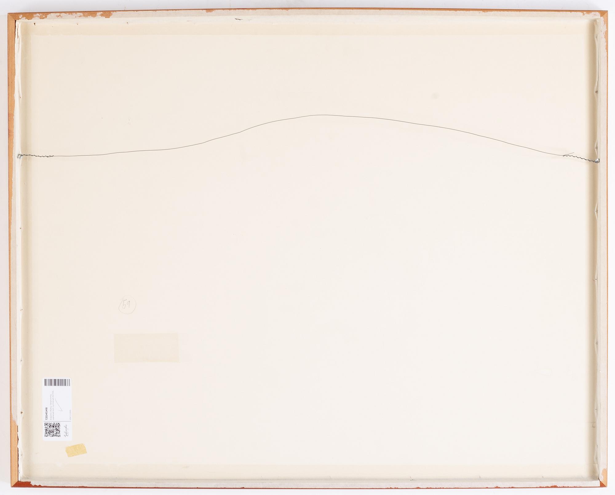 Roberto Matta, färgetsning, signerad och numrerad 20/125.