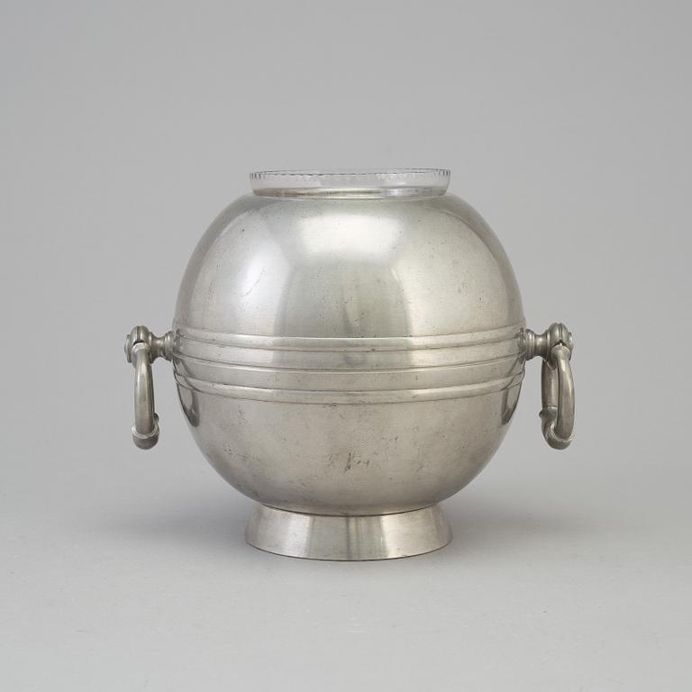 A pewter vase By GAB Stockholm 1938.