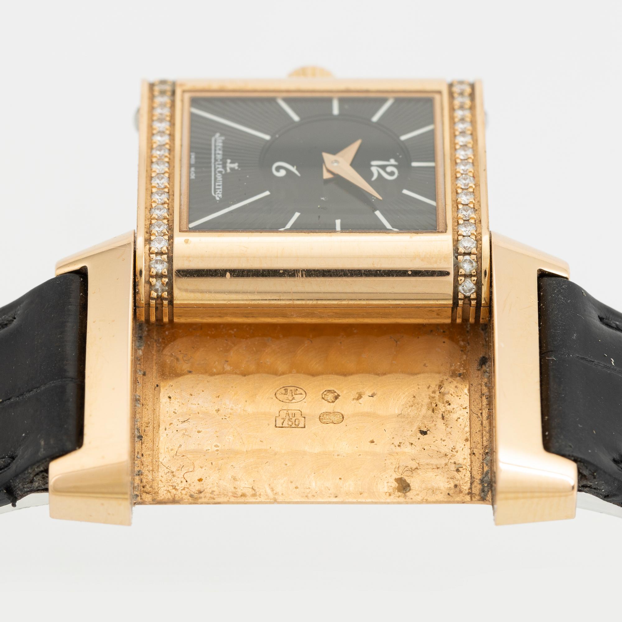 Jaeger-LeCoultre, Reverso Duetto, armbandsur, 21 x 28,5 (33) mm.